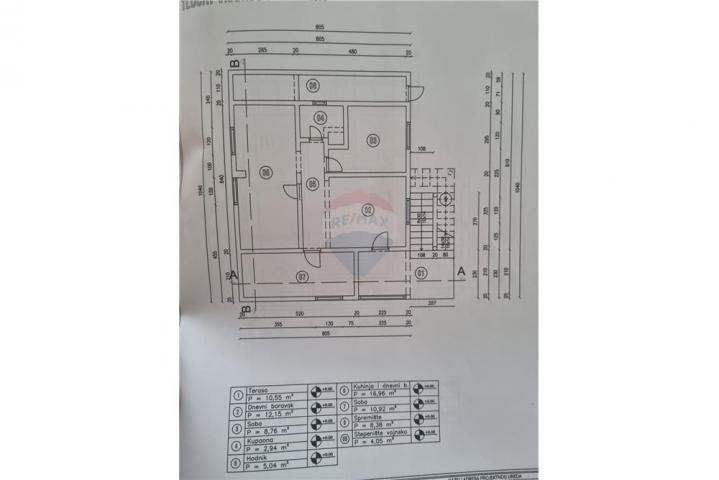 MEKA DRAGA, KRUŠEVO - KUĆA DVOKATNICA S TRI STANA