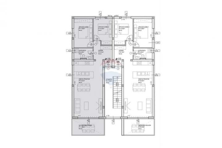 Wohnung Privlaka, 77,30m2