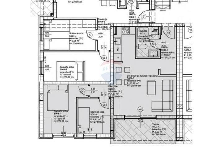 Wohnung Privlaka, 63,42m2