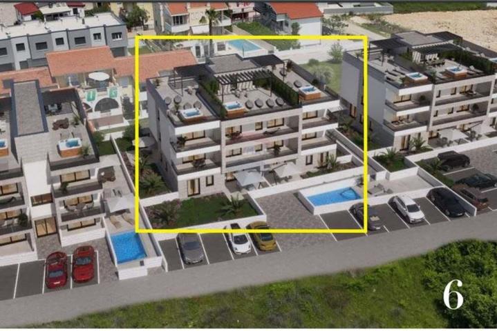 PRIVLAKA, ZADAR - PENTHOUSE S POGLEDOM