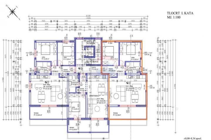 Flat Turanj, Sveti Filip I Jakov, 75m2