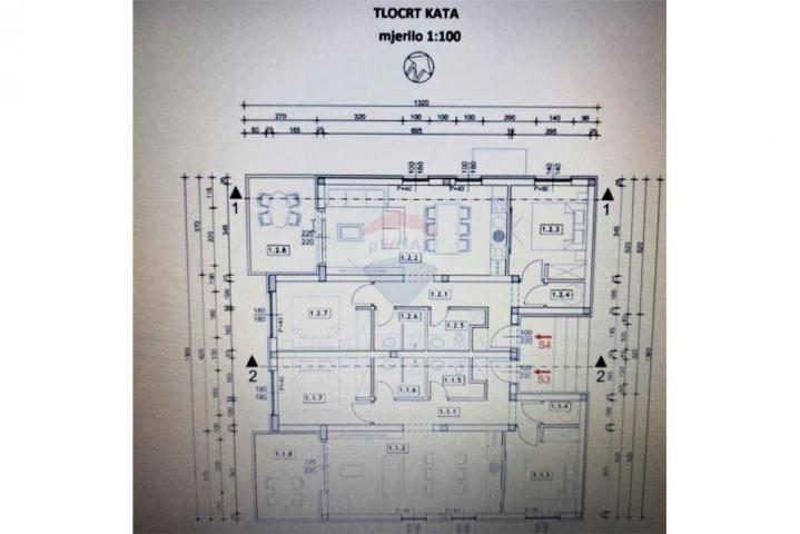 Flat Maslenica, Jasenice, 66m2