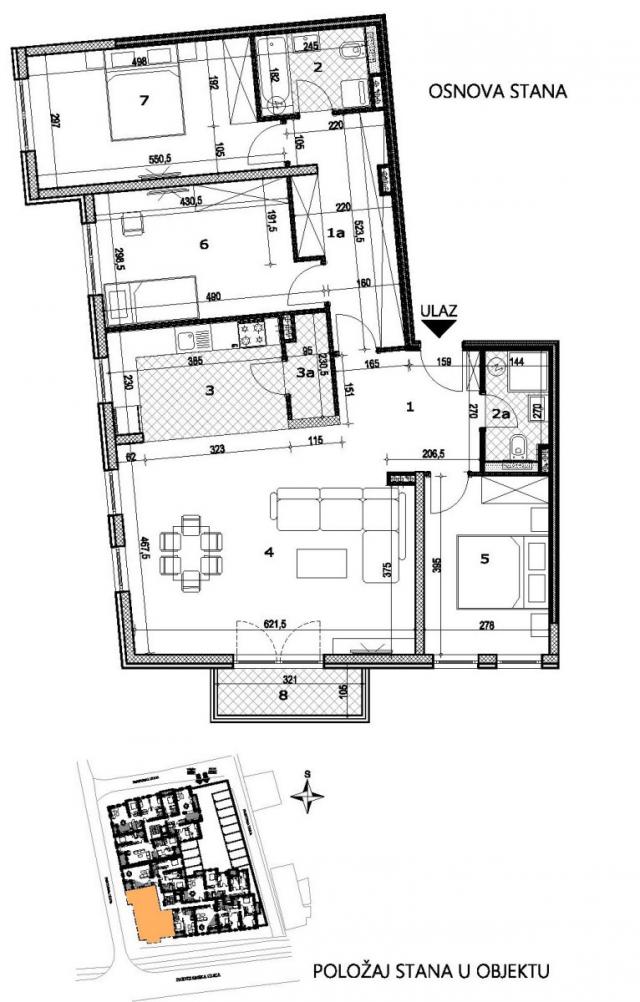 NOVI SAD - SALAJKA - 111. 88 m2