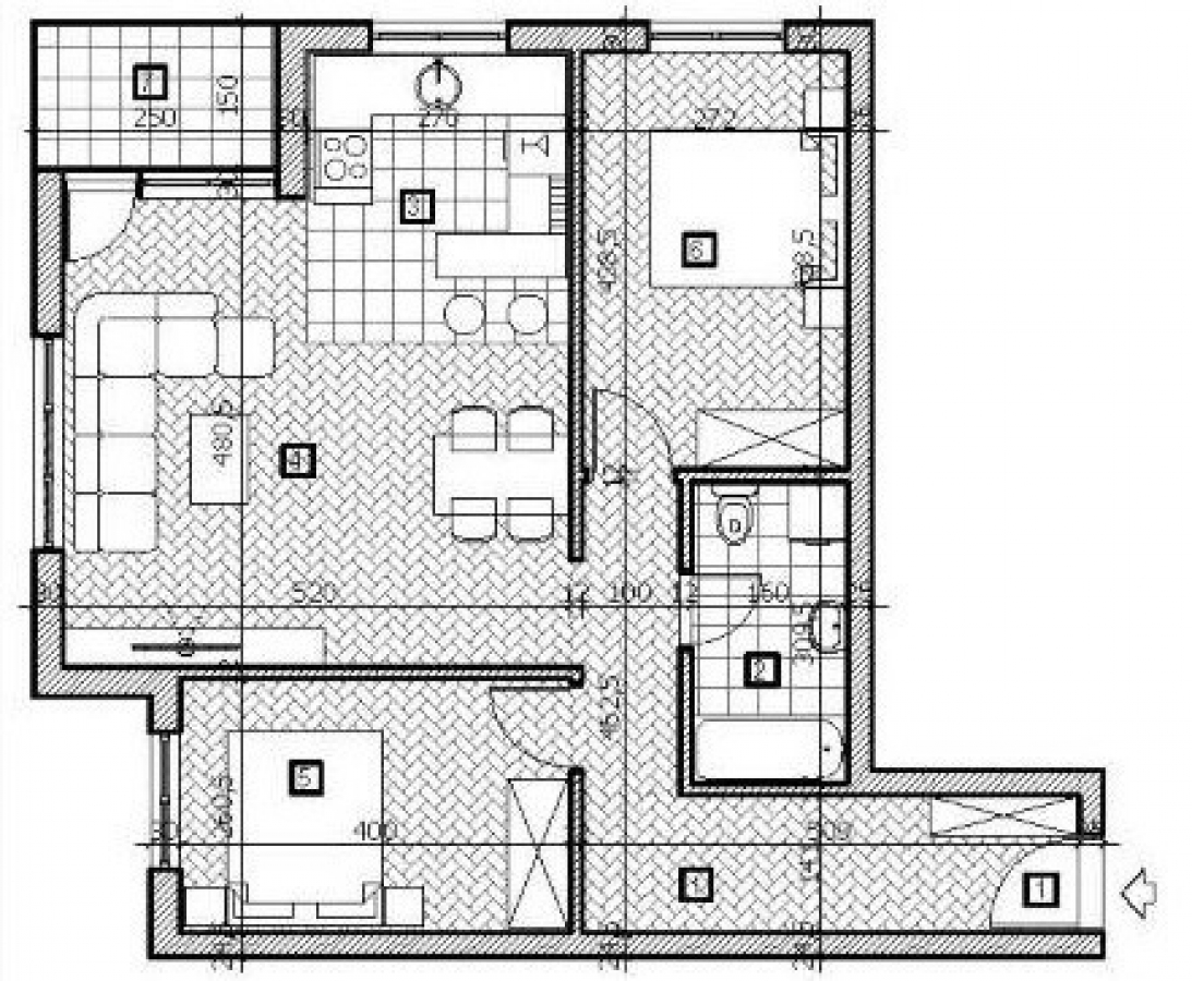 NOVI SAD - ADICE - 69. 82 m2