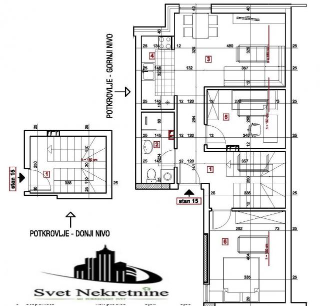 NOVI SAD - BULEVAR EVROPE - 58. 64 m2