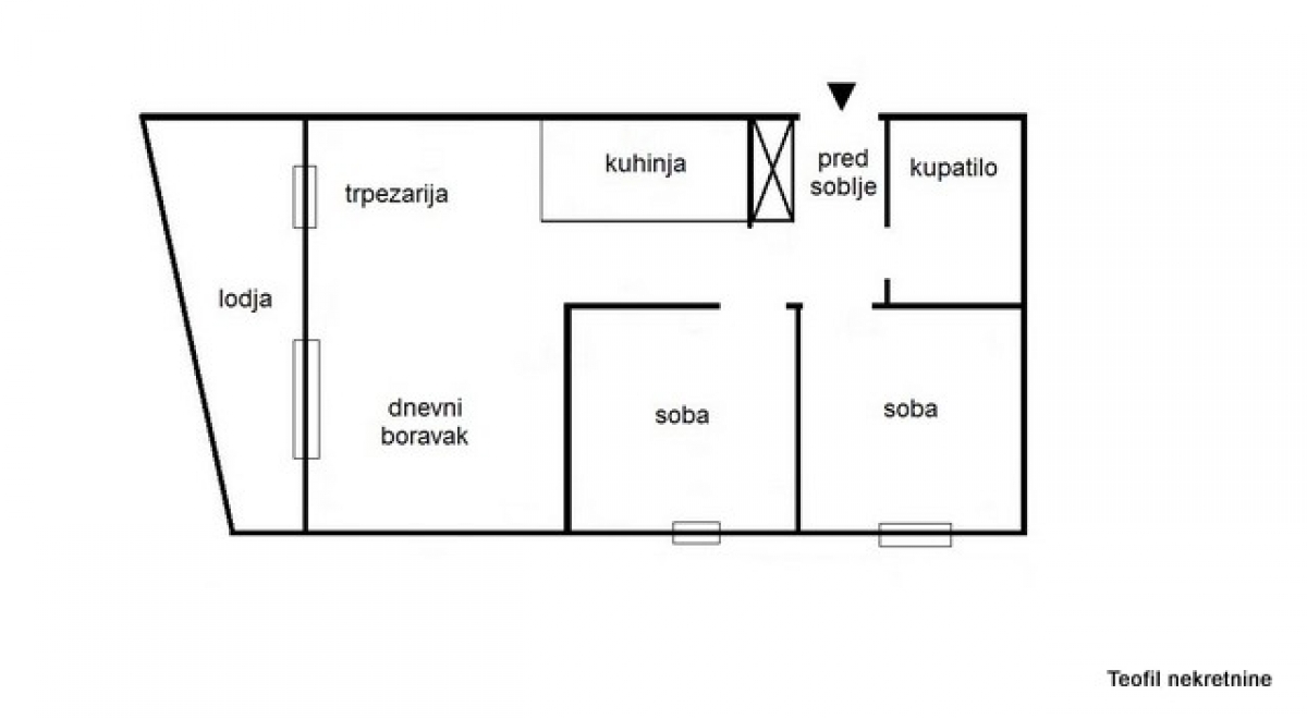 ZEMUN ZEMUN - ALTINA 60m2 , (L) , 89900e