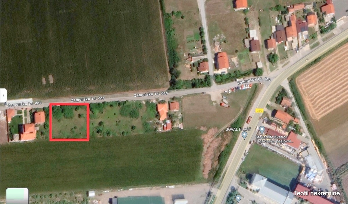 ZEMUN BUSIJE 500m2 , 29000e