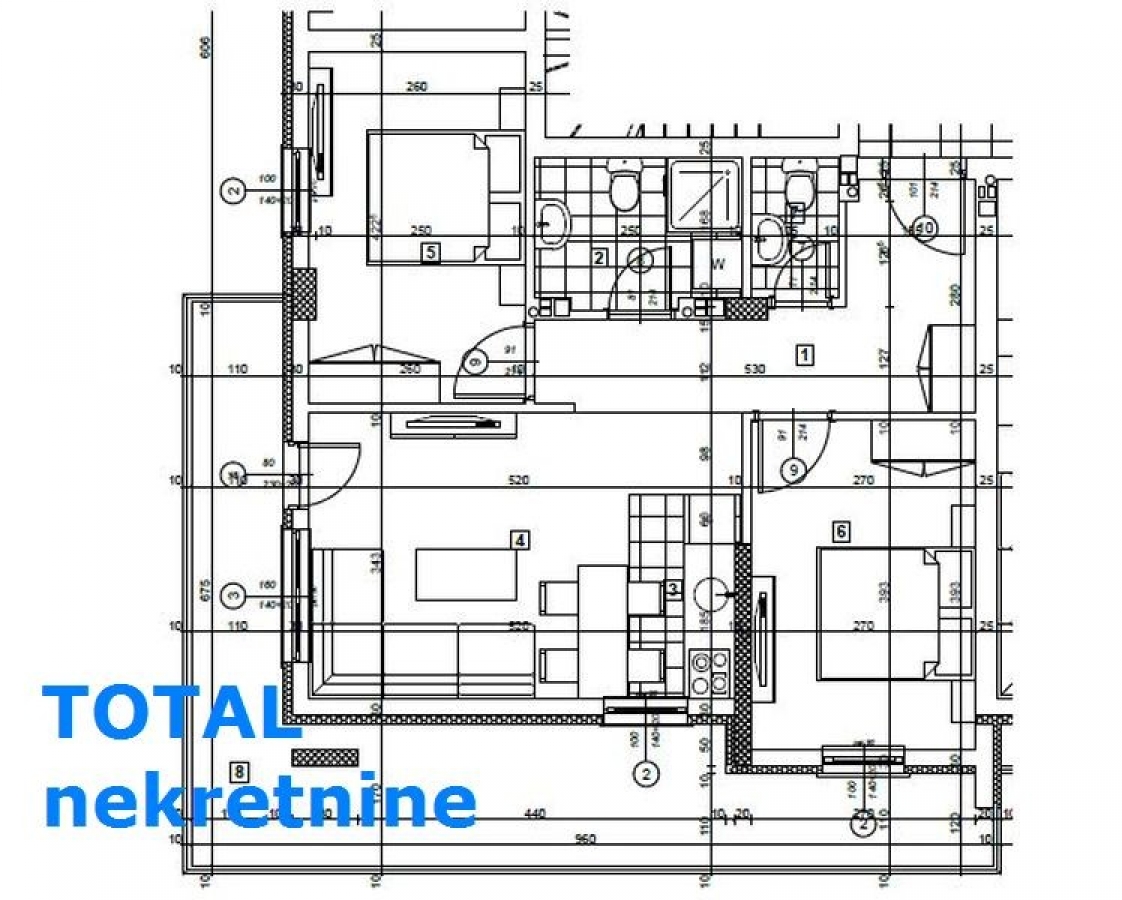 3 Trosoban stan NOVI SAD, 204770€