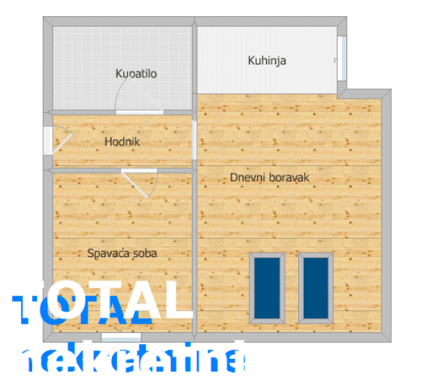 1. 5 Jednoiposoban stan NOVI SAD, 99910€