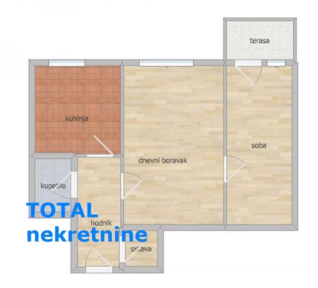 2 Dvosoban stan NOVI SAD, 87550€