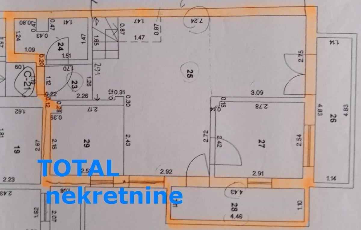 3 Trosoban stan NOVI SAD, 164800€