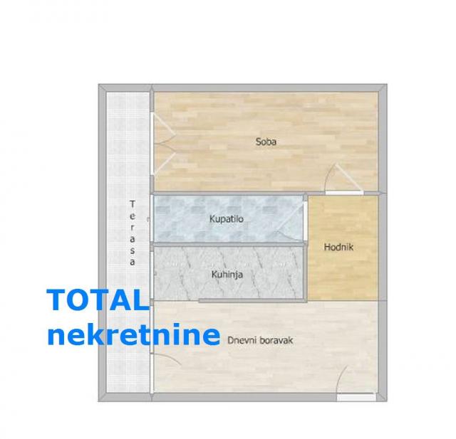 2 Dvosoban stan NOVI SAD, 160680€