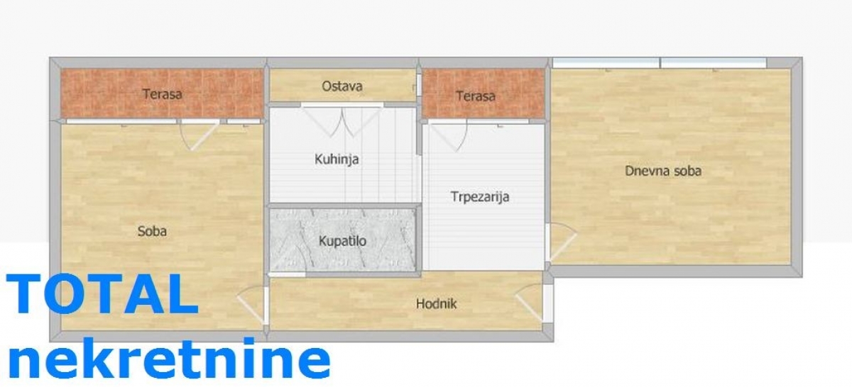 2 Dvosoban stan NOVI SAD, 103000€