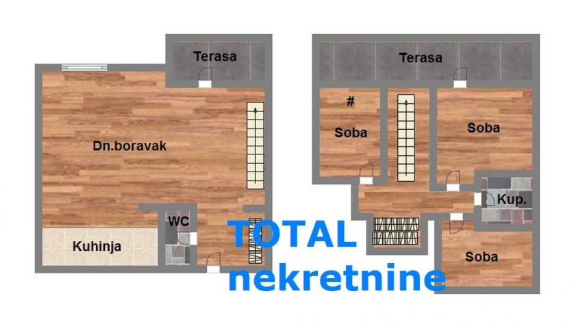 3. 5 Troiposoban stan PETROVARADIN, 158050€