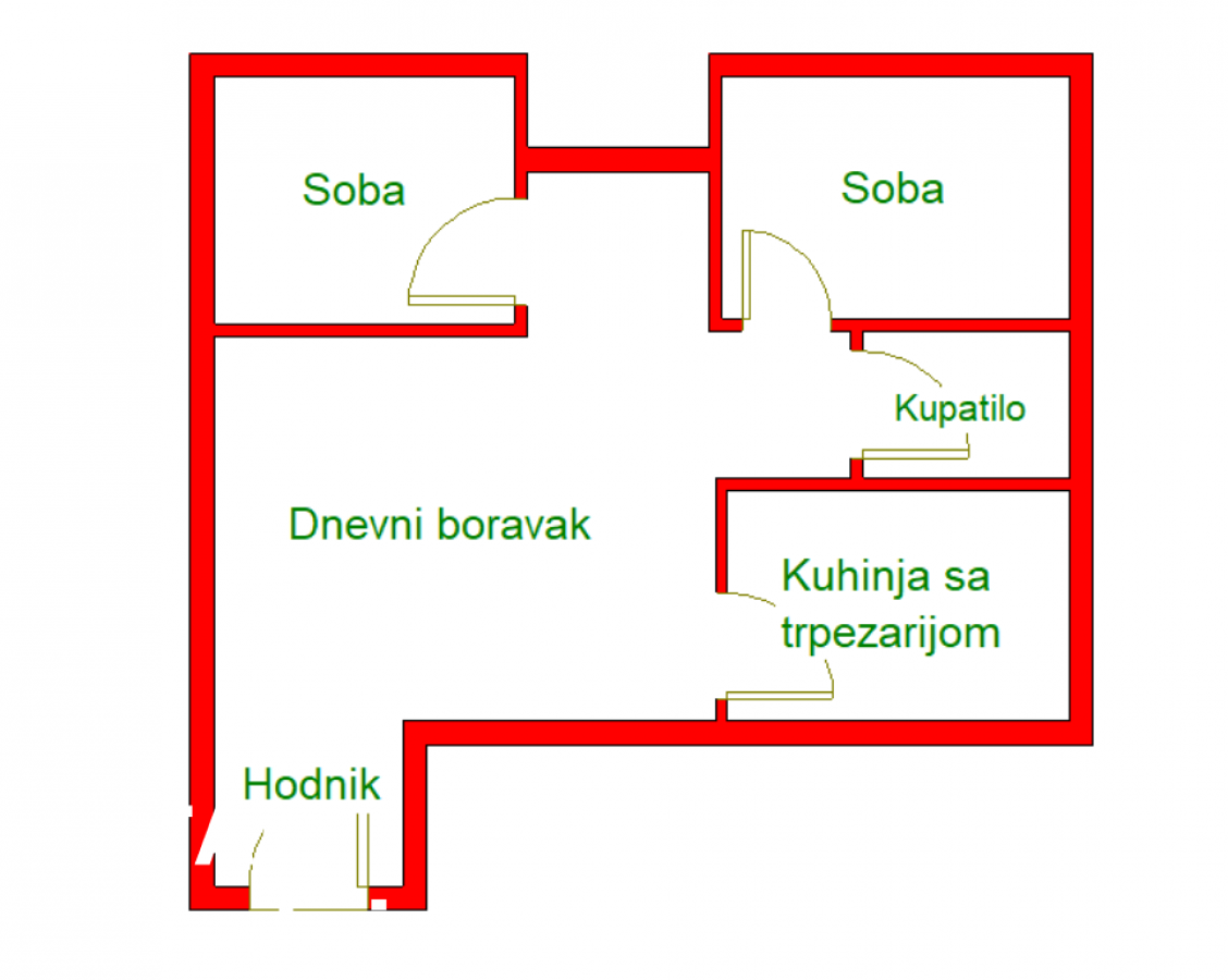 3 Trosoban stan NOVI SAD, 93730€