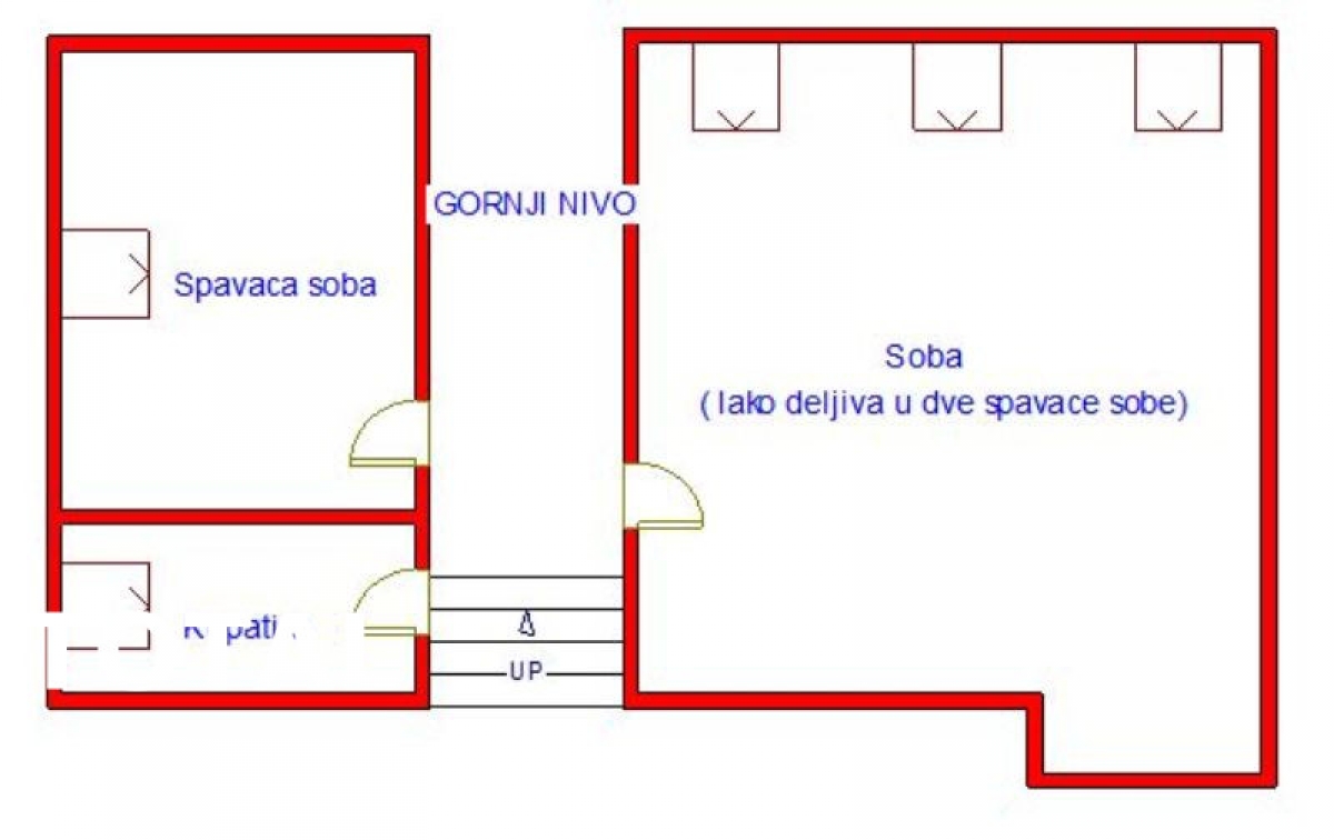 3. 5 Troiposoban stan NOVI SAD, 155000€