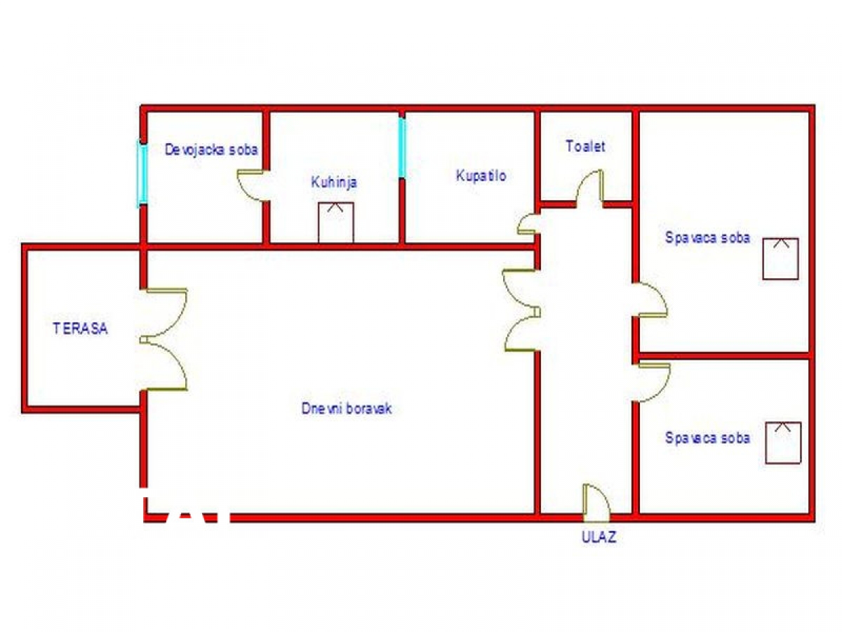 3. 5 Troiposoban stan NOVI SAD, 218360€