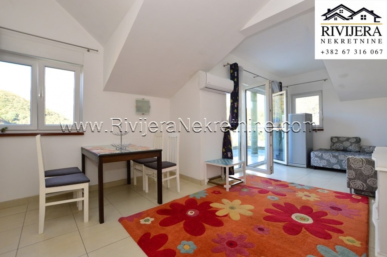 One-bedroom furnished apartment in Herceg Novi, Zelenika