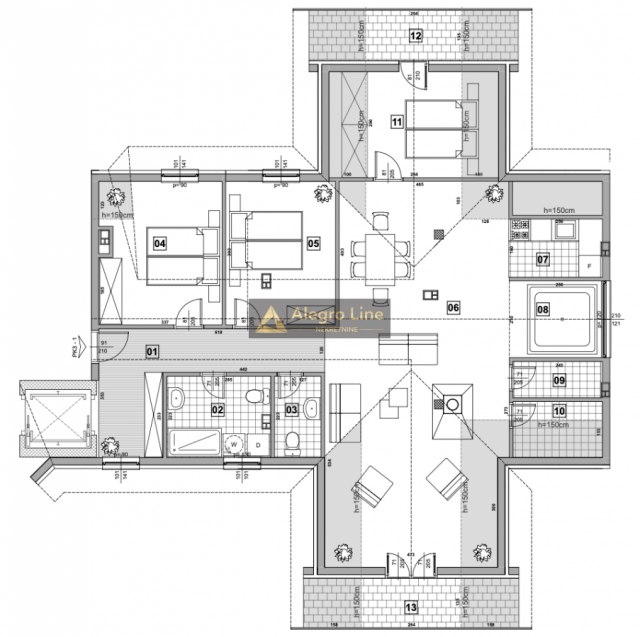 Stan u apartmanskom kompleksu Novi Kopaonik, zgrada Amber, 113. 36 PK3 - 1