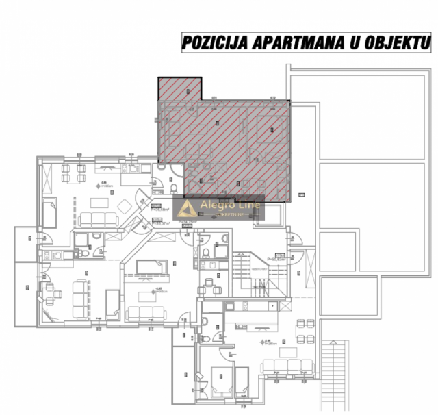 Stan u apartmanskom kompleksu Novi Kopaonik, zgrada Aurora, 45 Sut1 A5