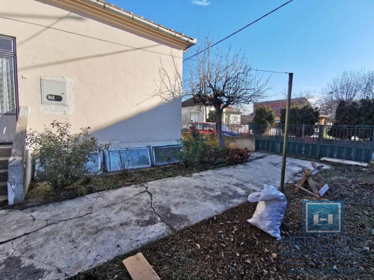 House with auxiliary building on the plot