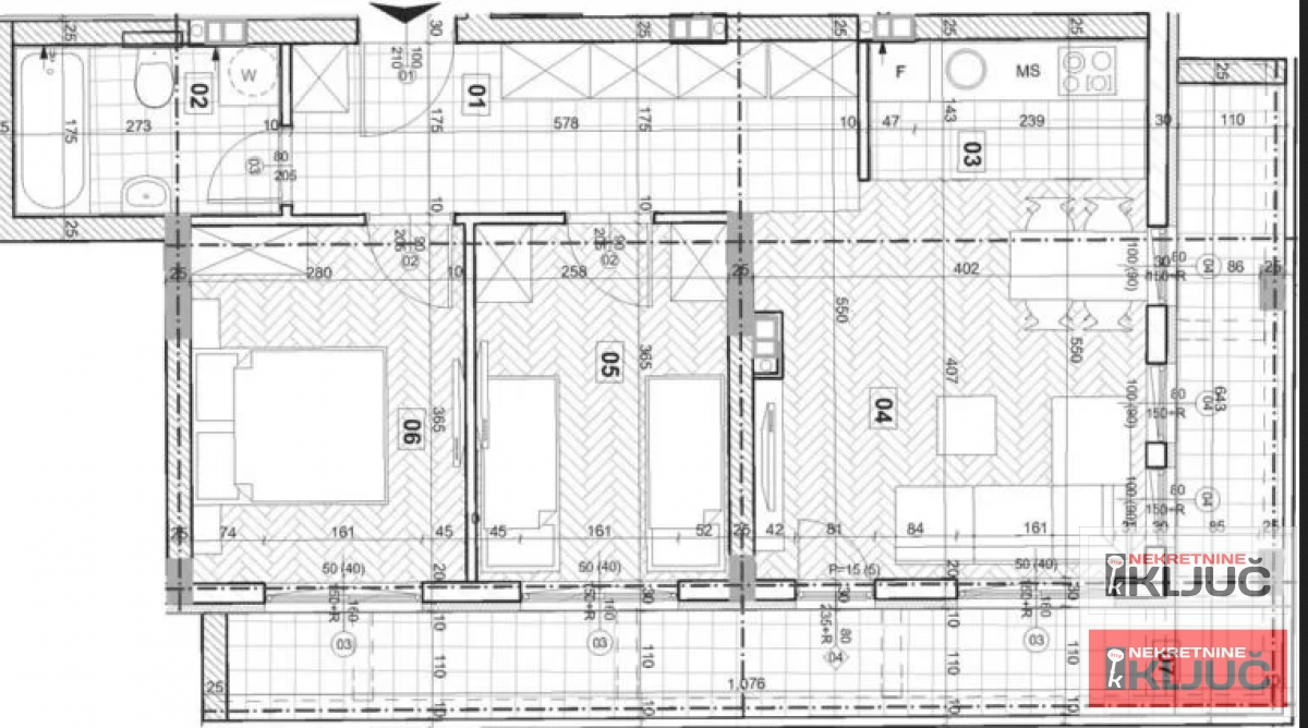 TELEP, 70 m2, Trosoban sa PDV