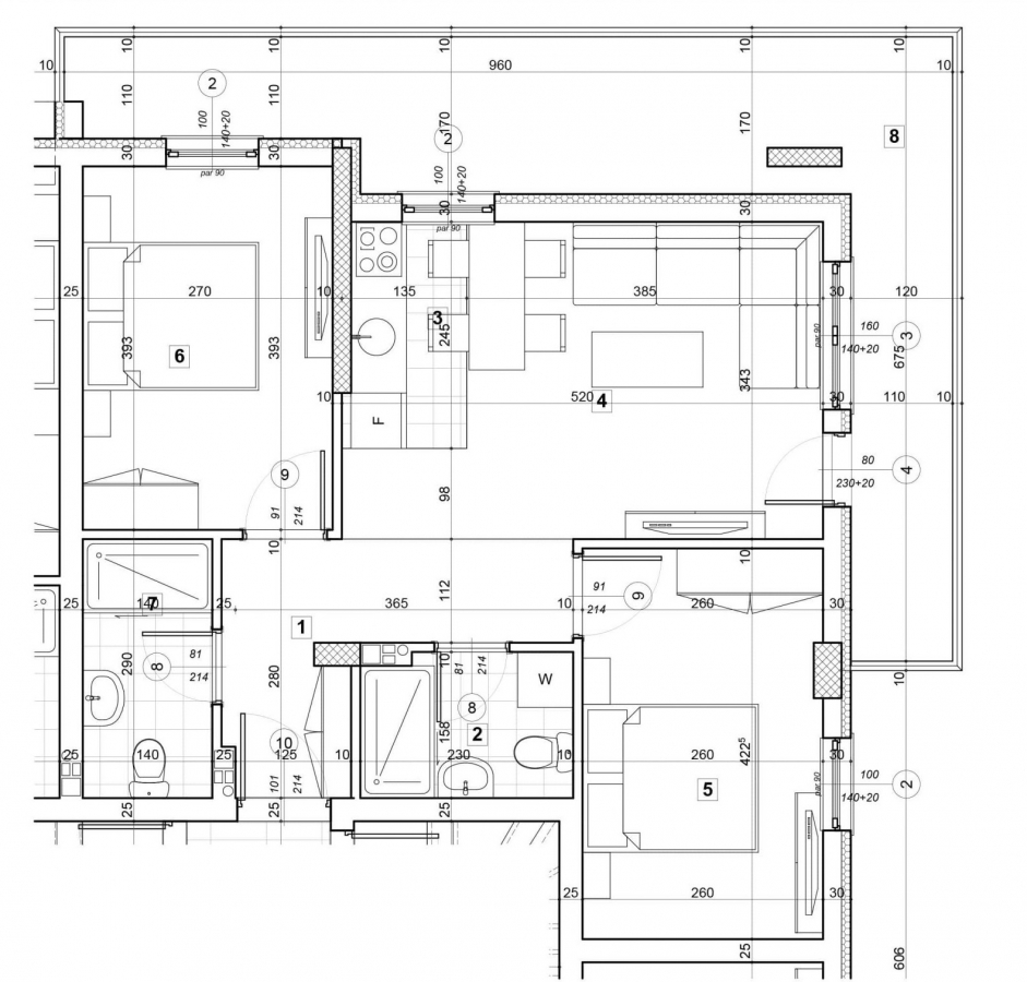 TELEP-LIMAN 4, 71 m2, Trosoban sa Pdv! LUX oprema