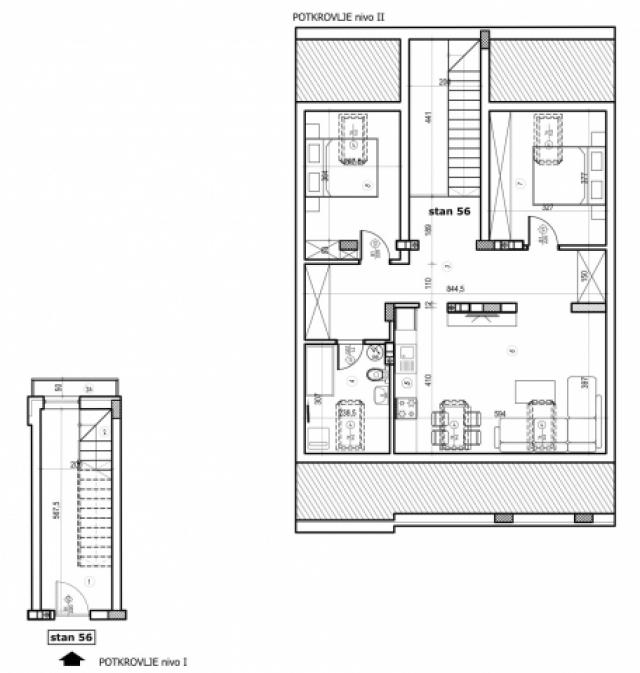 PETROVARADIN, 83 m2, 149950€