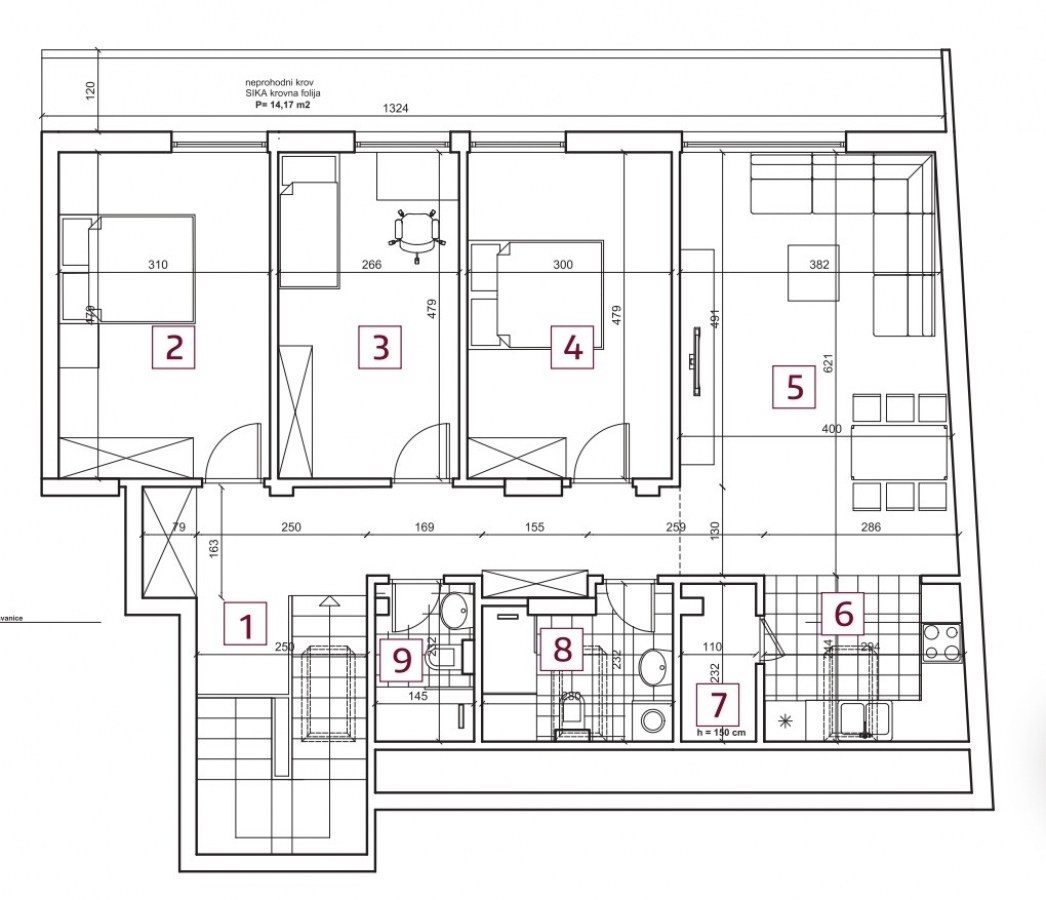 SALAJKA, 110 m2, 278500€