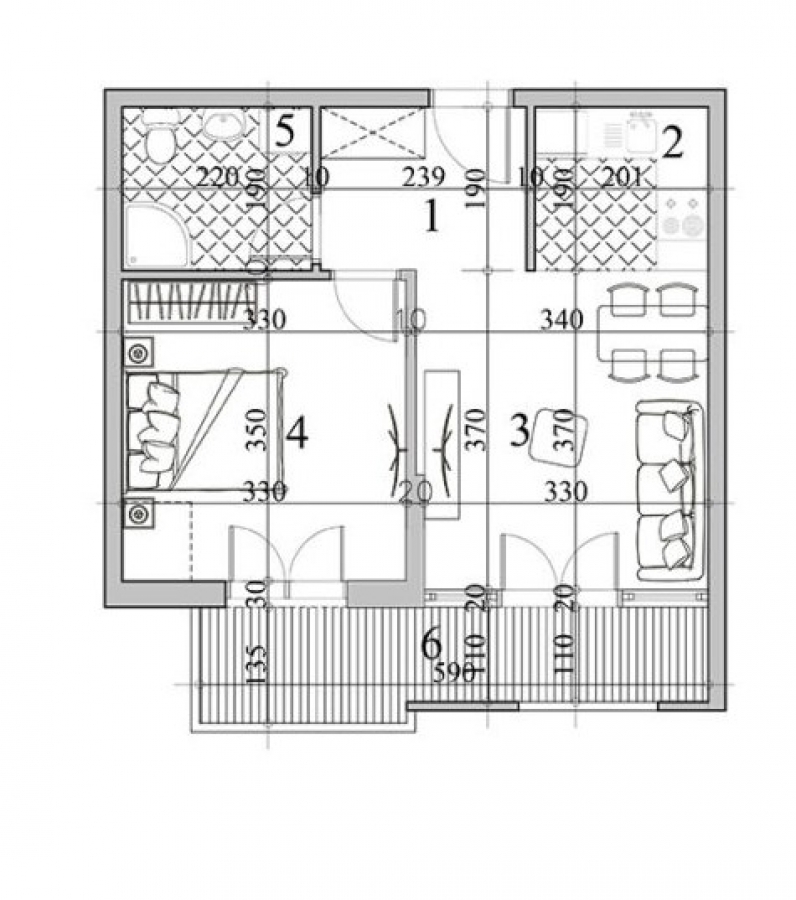 SAJMISTE, 45 m2, 127800€