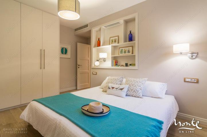 Apartmani u novom kompleksu sa bazenom sa pogledom na more u Kavcu, Tivat