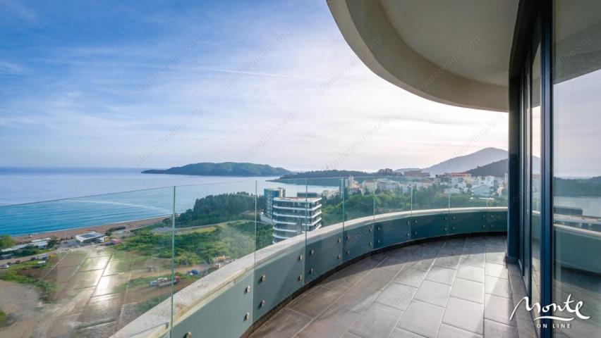 STAN SA 2 SPAVAĆE SOBE I PANORAMSKIM POGLEDOM U NOVOM KOMPLEKSU, BEČIĆI