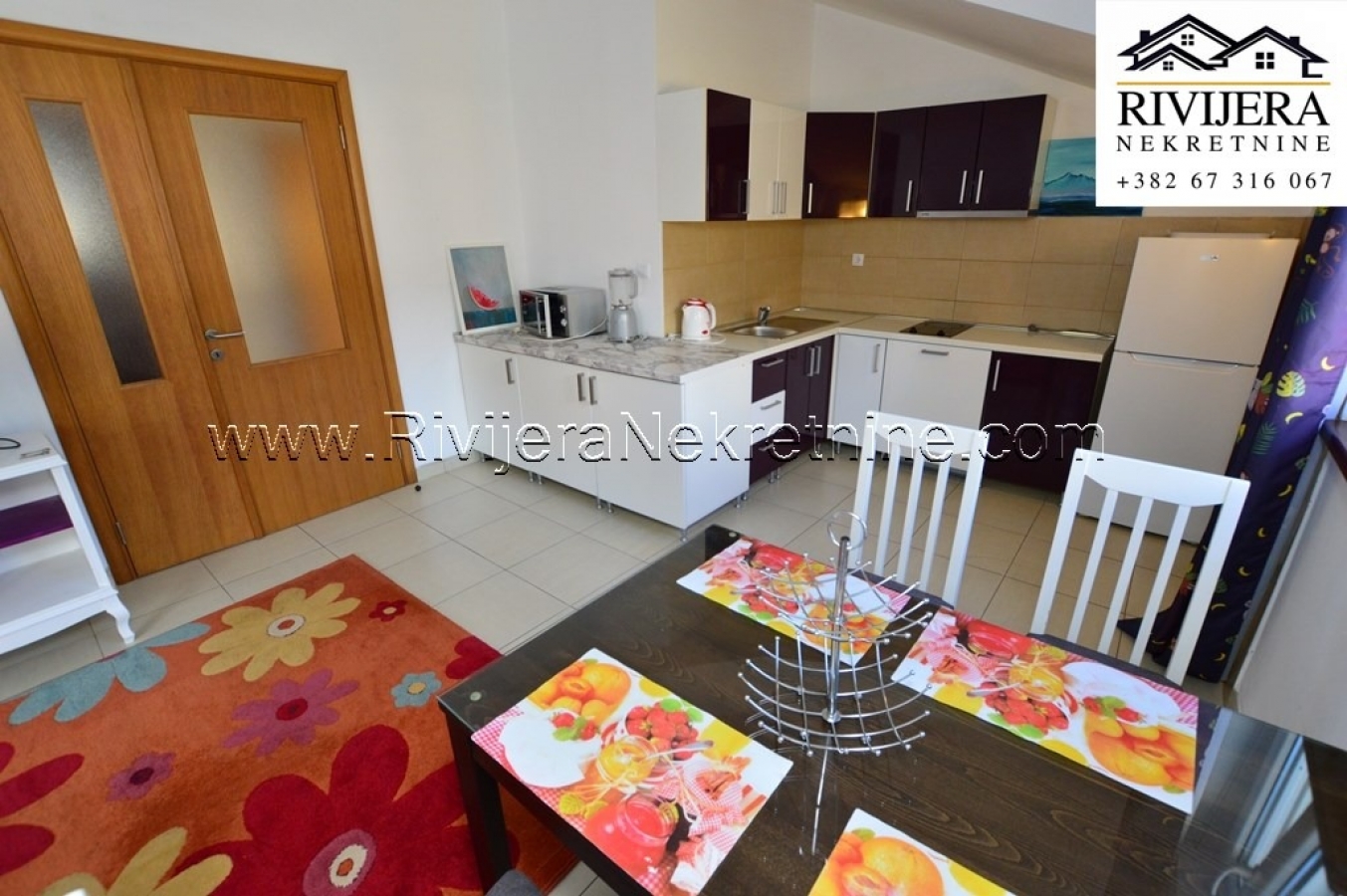 One-bedroom furnished apartment in Herceg Novi, Zelenika