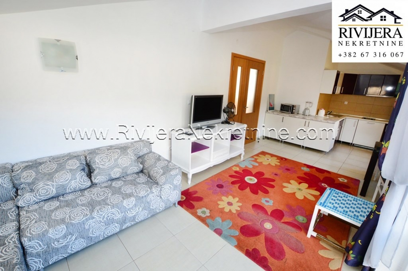 One-bedroom furnished apartment in Herceg Novi, Zelenika