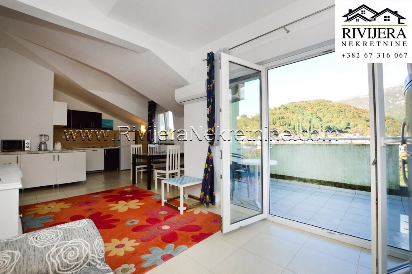 One-bedroom furnished apartment in Herceg Novi, Zelenika