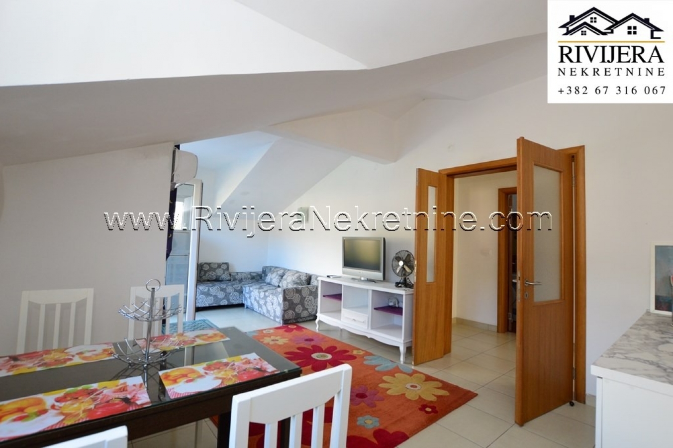 One-bedroom furnished apartment in Herceg Novi, Zelenika