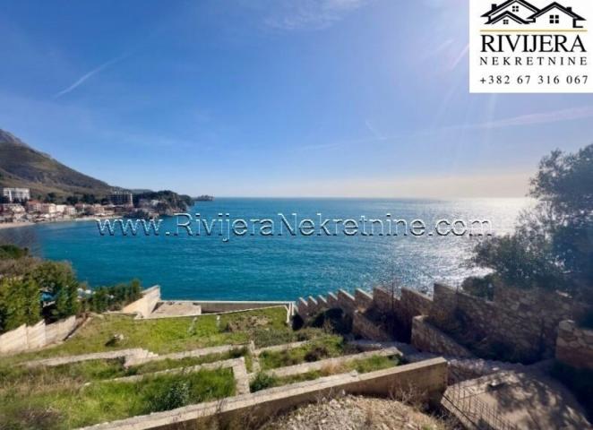 Prime location waterfront Villa in the under-construction Milocer Budva