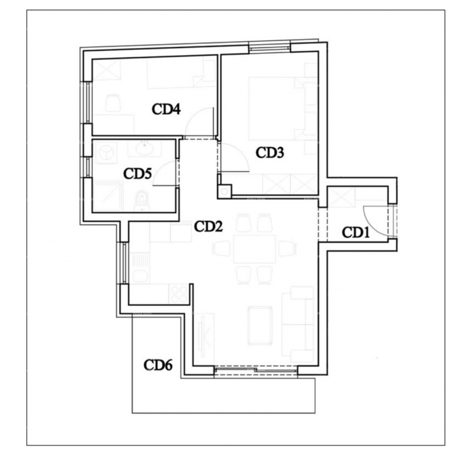 Wohnung Wohnung zum Verkauf in einem neuen Projekt in Štinjan