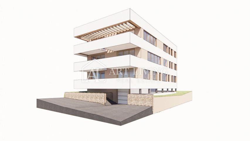 Porec, Luxus-Penthouse in einem Neubau 500 m vom Meer entfernt