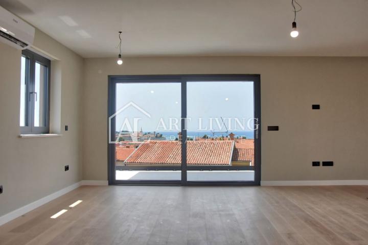 Porec, Luxus-Penthouse in einem Neubau 500 m vom Meer entfernt