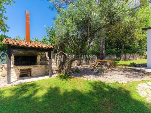 Umag-surroundings, villa with swimming pool on a plot of 1600 m2