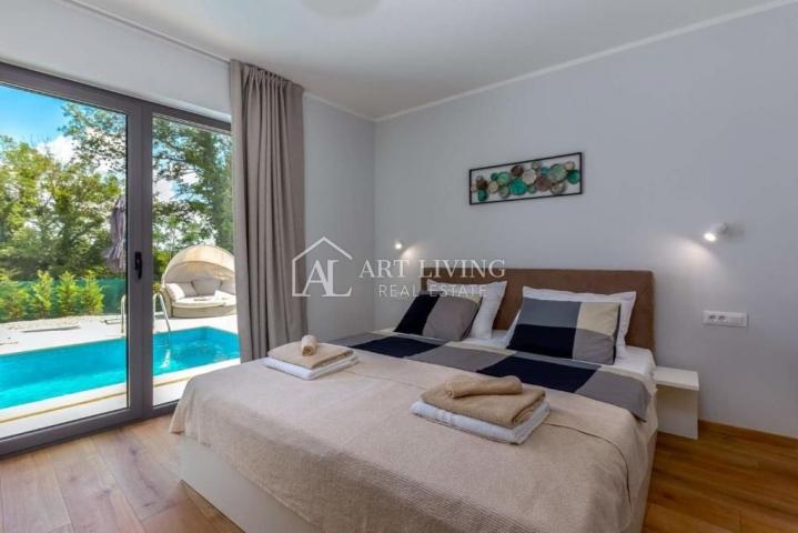 Novigrad-surroundings, charming villa with pool, newly built