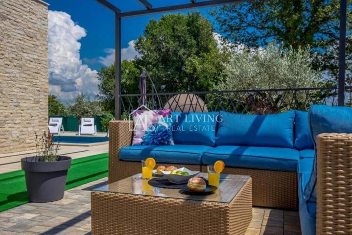 Novigrad-surroundings, charming villa with pool, newly built