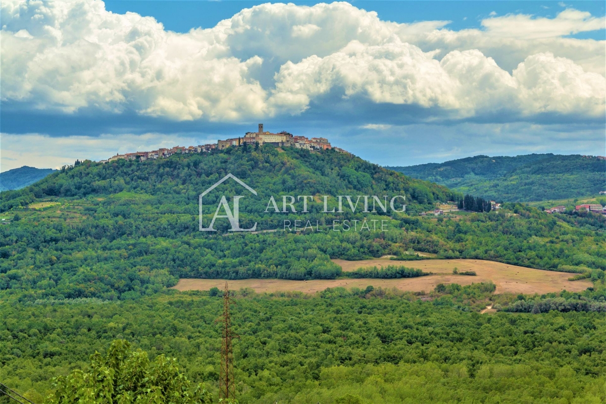 Istra-Oprtalj, istrisches Steinhaus mit freiem Blick