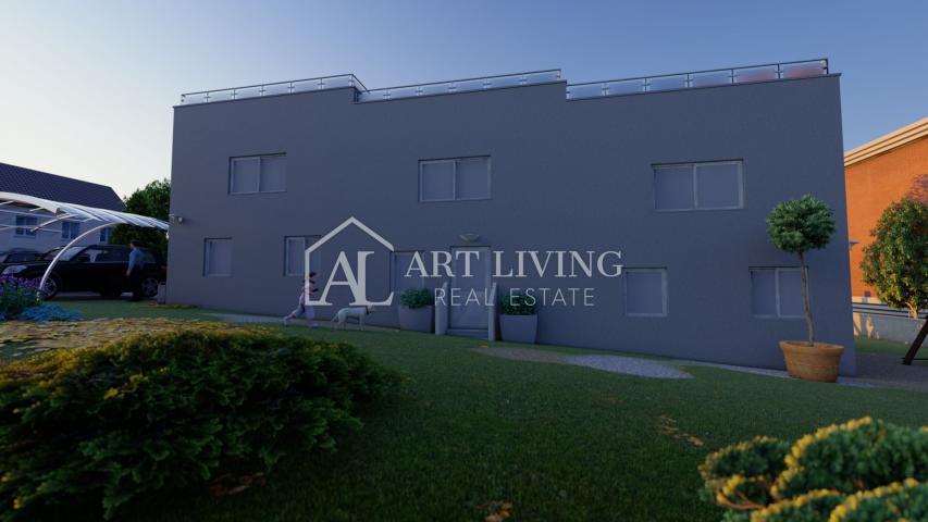 Umag-surroundings, Modern two-story apartment 400 m2 from the beach and the sea