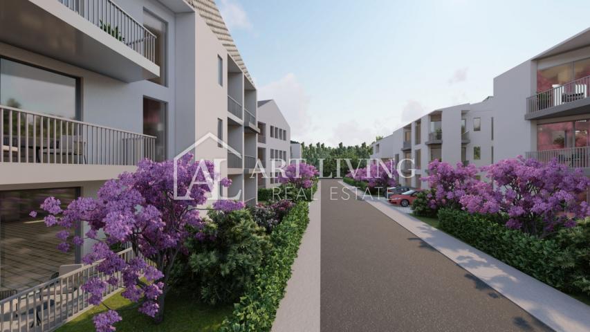 Umag-surroundings, NEW CONSTRUCTION, 300 m from the sea, two-bedroom apartment