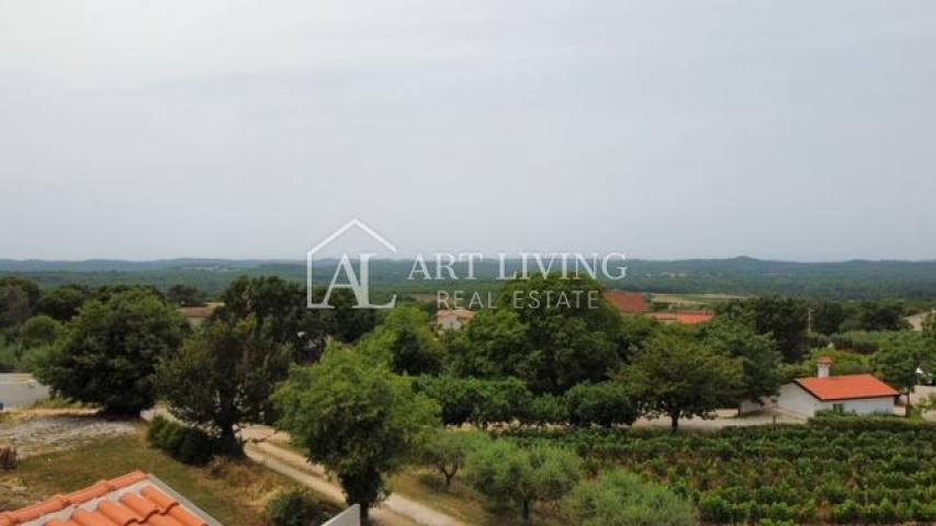 Poreč - surroundings, attractive villa with a panoramic view of the landscape and the sea