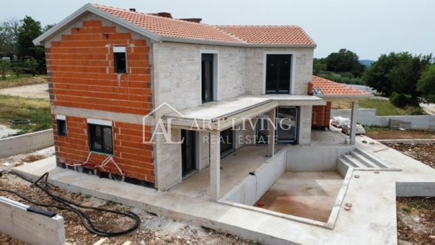 Poreč - surroundings, attractive villa with a panoramic view of the landscape and the sea