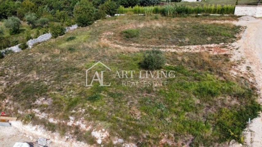 Brtonigla - surroundings, attractive building plot in an idyllic quiet location