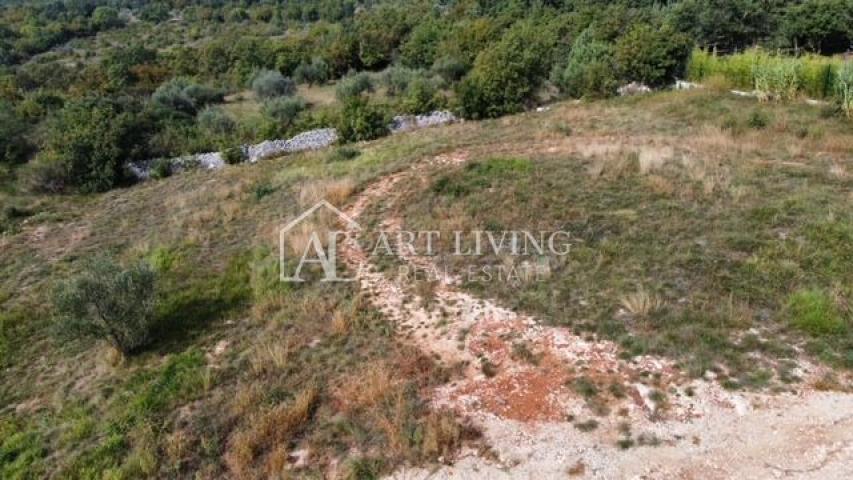 Brtonigla - surroundings, attractive building plot in an idyllic quiet location